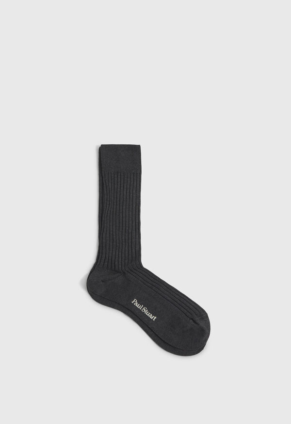 paul stuart Classic Cotton Ribbed Sock