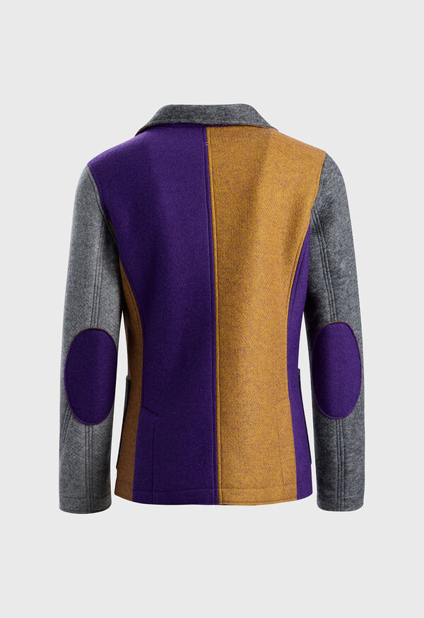 Paul Stuart Colorblock Raw Edge Jacket