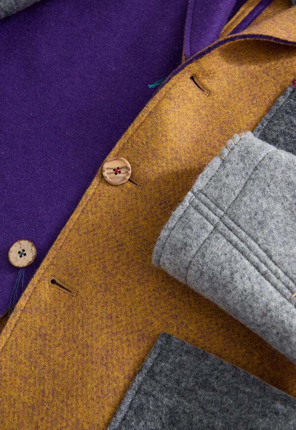 Paul Stuart Colorblock Raw Edge Jacket