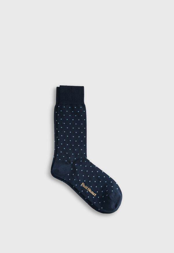 paul stuart Colorful Dot Sock