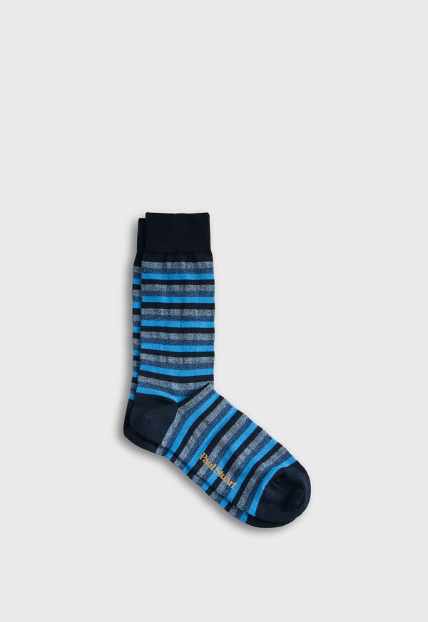 paul stuart Colorful Stripe Sock
