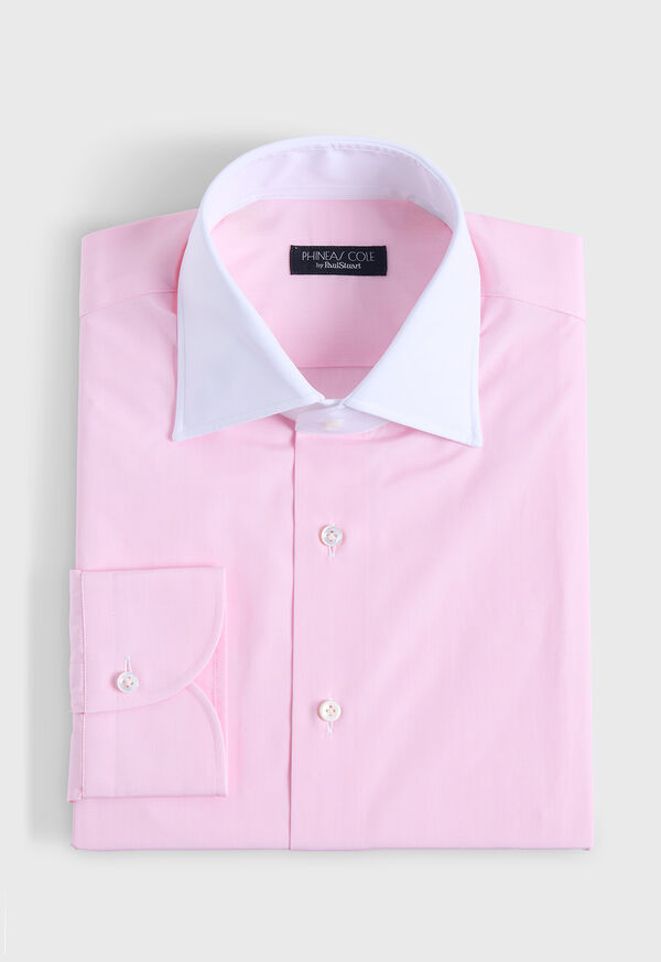 paul stuart Contrast Collar Dress Shirt