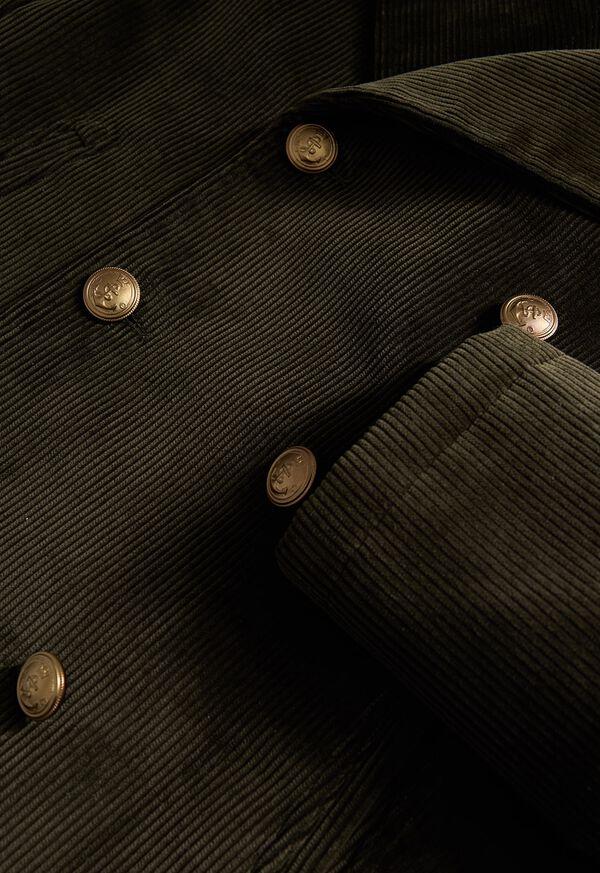 Paul Stuart Corduroy Peacoat