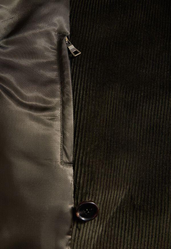 Paul Stuart Corduroy Peacoat
