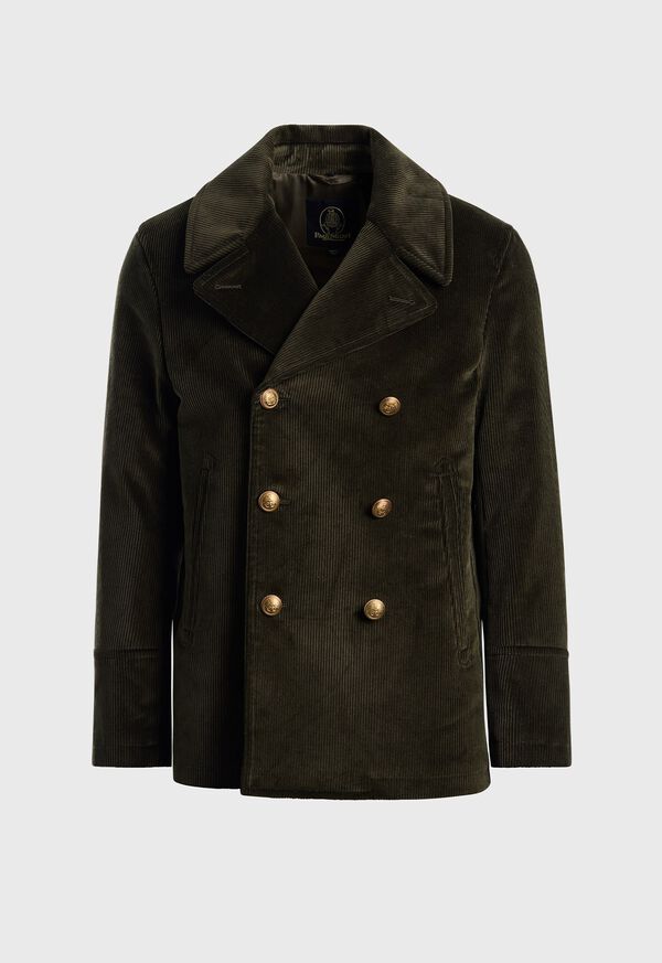 paul stuart Corduroy Peacoat