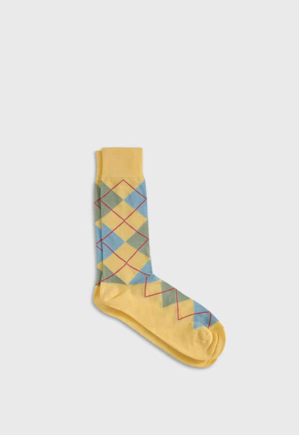 paul stuart Cotton Argyle Sock