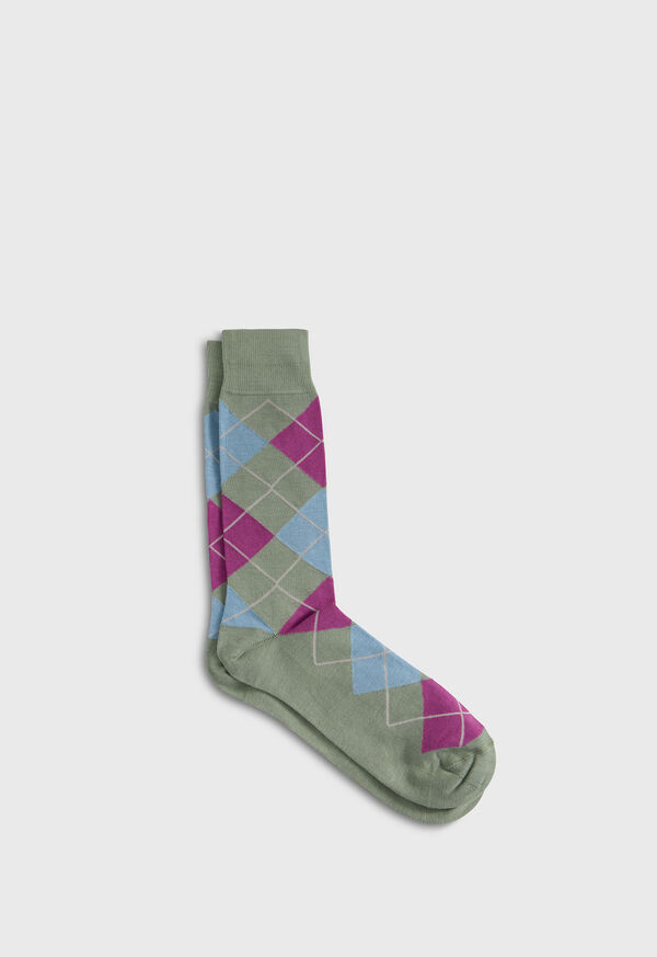 paul stuart Cotton Argyle Sock