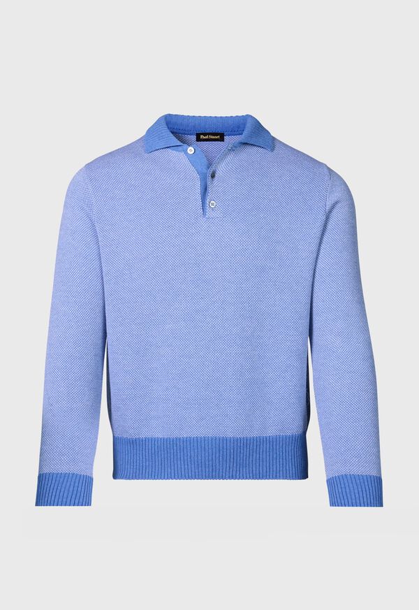 paul stuart Cotton Birdseye Pullover
