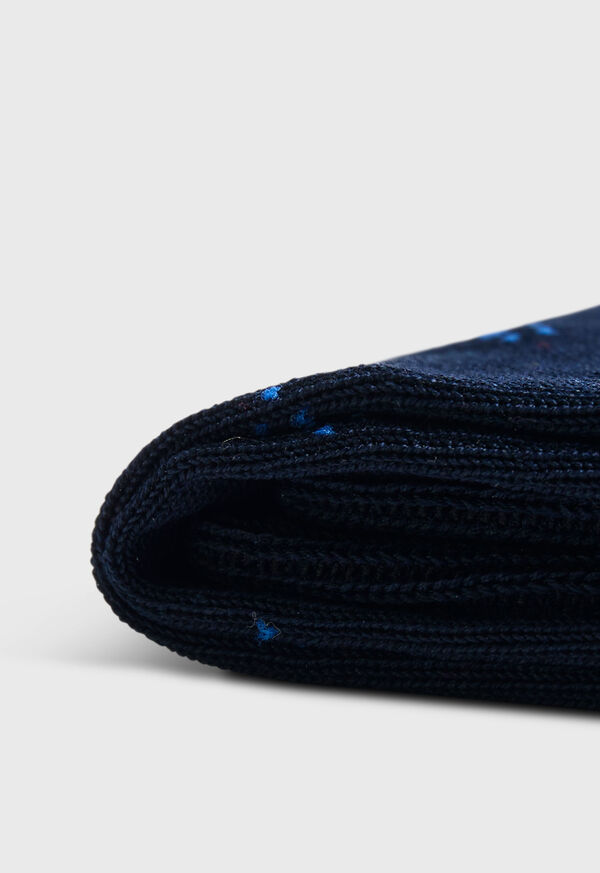 Paul Stuart Cotton Blend Deco Crew Sock
