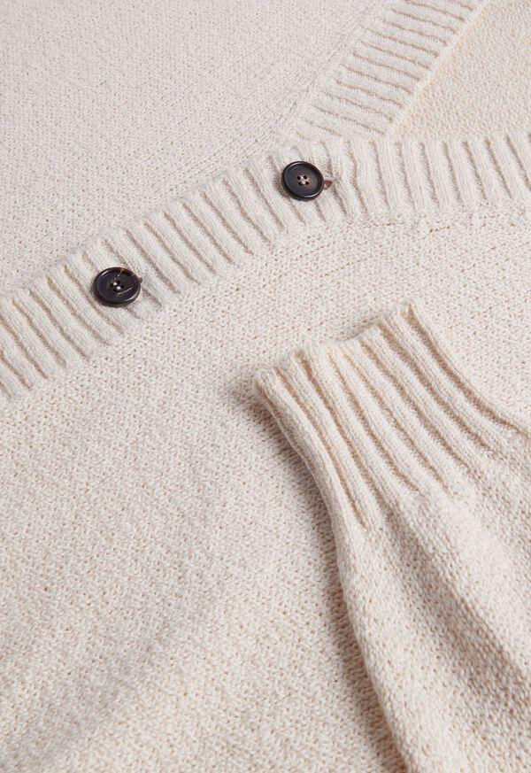 Paul Stuart Cotton Button Front Cardigan