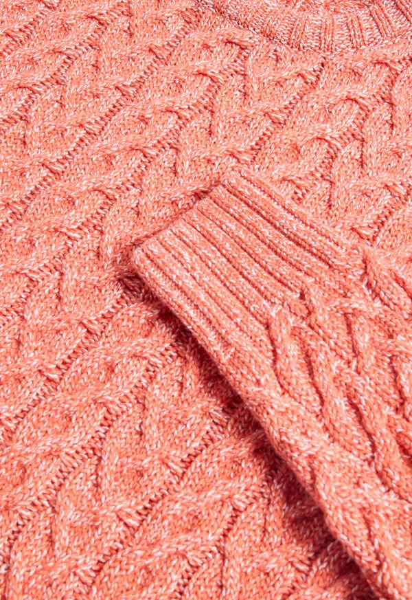 Paul Stuart Cotton Cable Crewneck Sweater