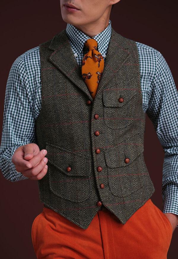 Paul Stuart Cotton Classic Gingham Sport Shirt