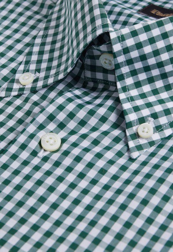 Paul Stuart Cotton Classic Gingham Sport Shirt