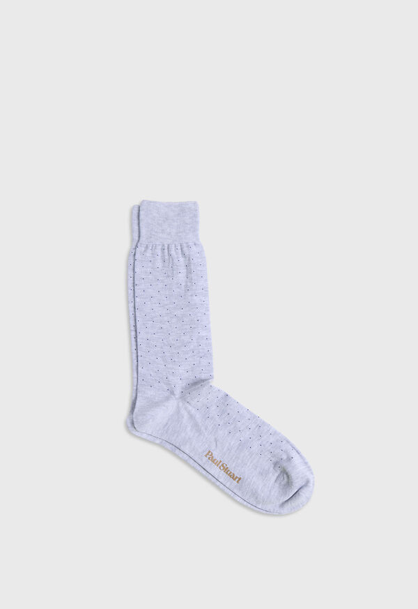 paul stuart Cotton Dot Sock