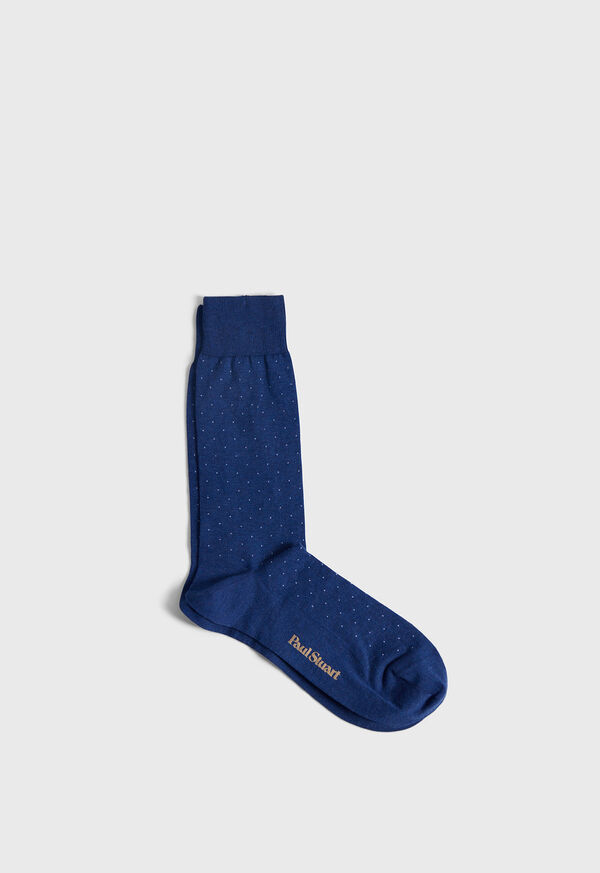 paul stuart Cotton Dot Sock