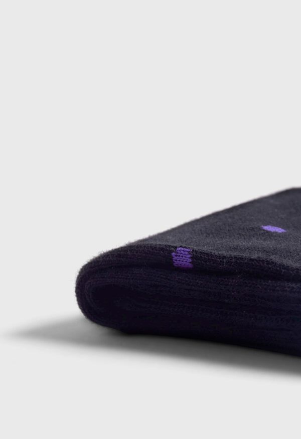Paul Stuart Cotton Dotted Sock