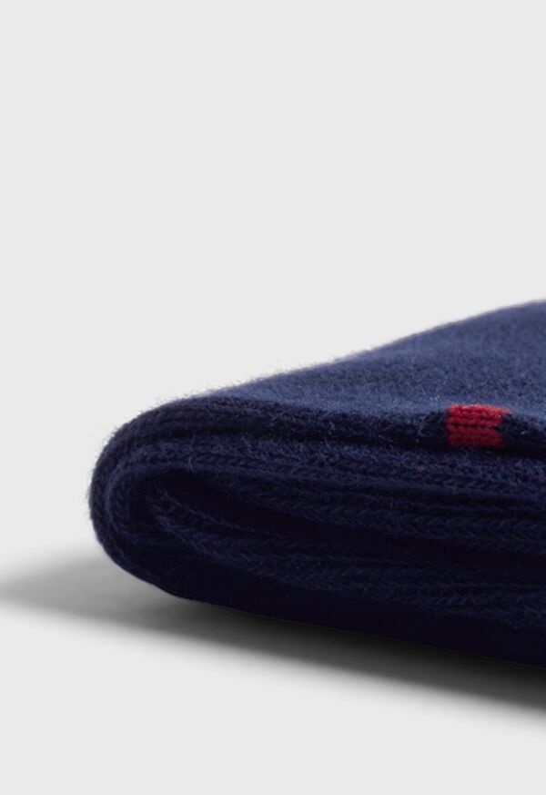 Paul Stuart Cotton Dotted Sock