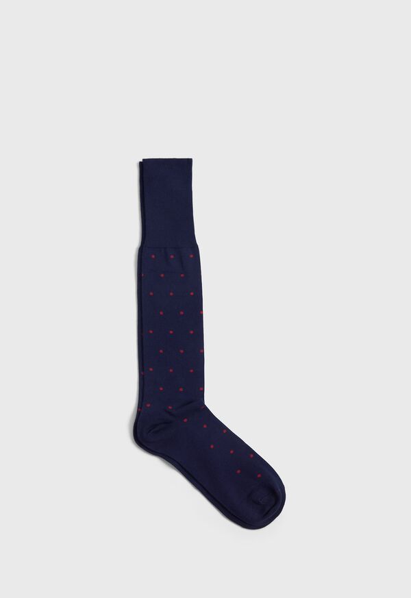 paul stuart Cotton Dotted Sock
