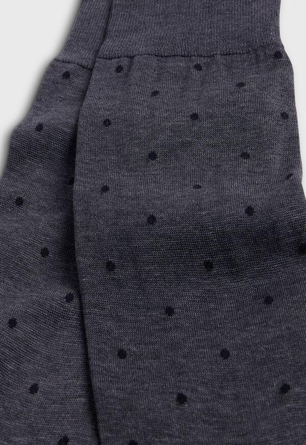 Paul Stuart Cotton Dotted Sock