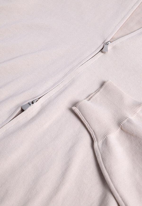 Paul Stuart Cotton Double Zip Cardigan