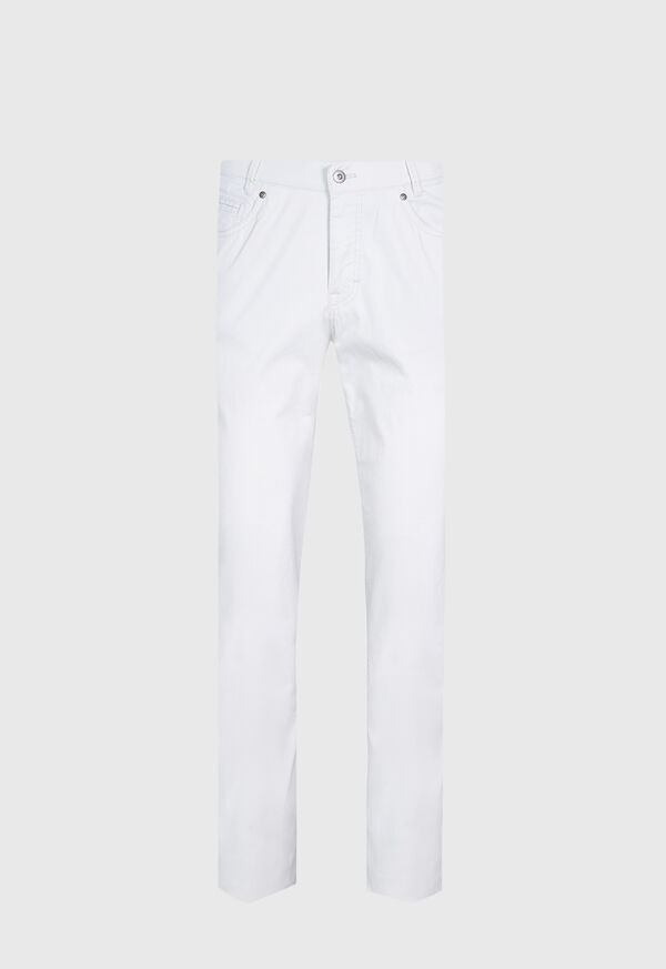 paul stuart Cotton Five-Pocket Trouser