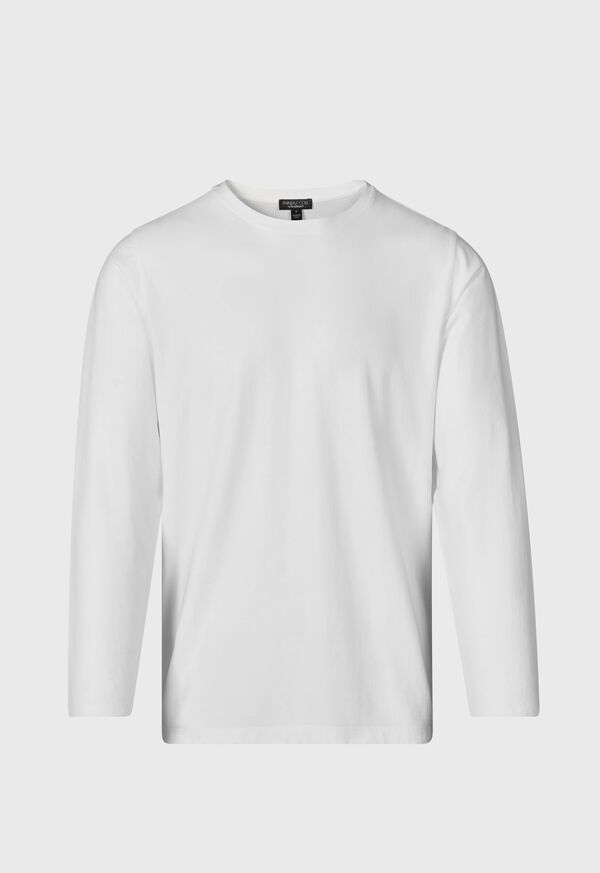 paul stuart Cotton Jersey Long Sleeve T-Shirt
