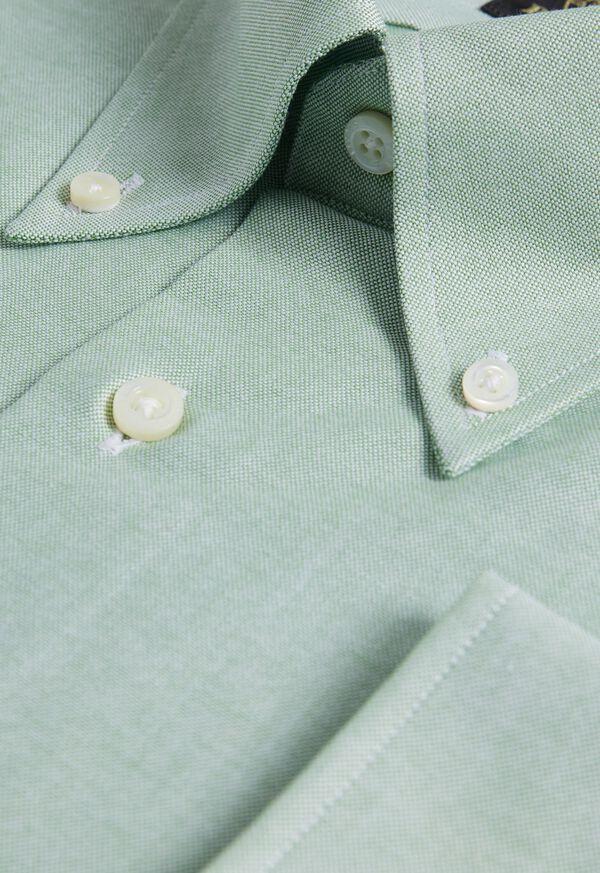 Paul Stuart Cotton Oxford Logo Sport Shirt