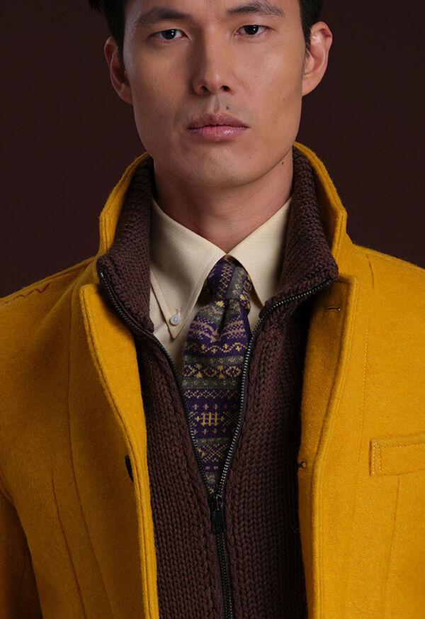 Paul Stuart Cotton Oxford Logo Sport Shirt