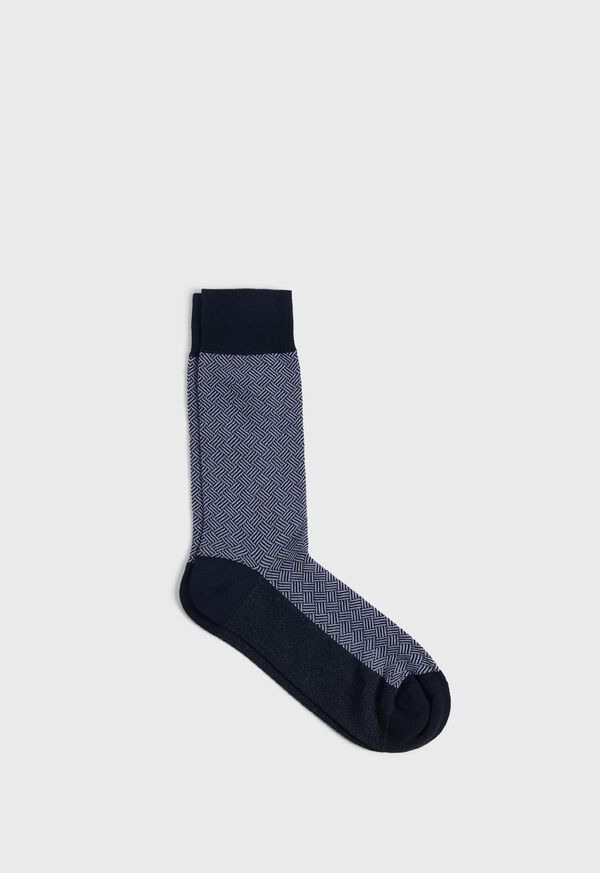 paul stuart Cotton Parquet Sock