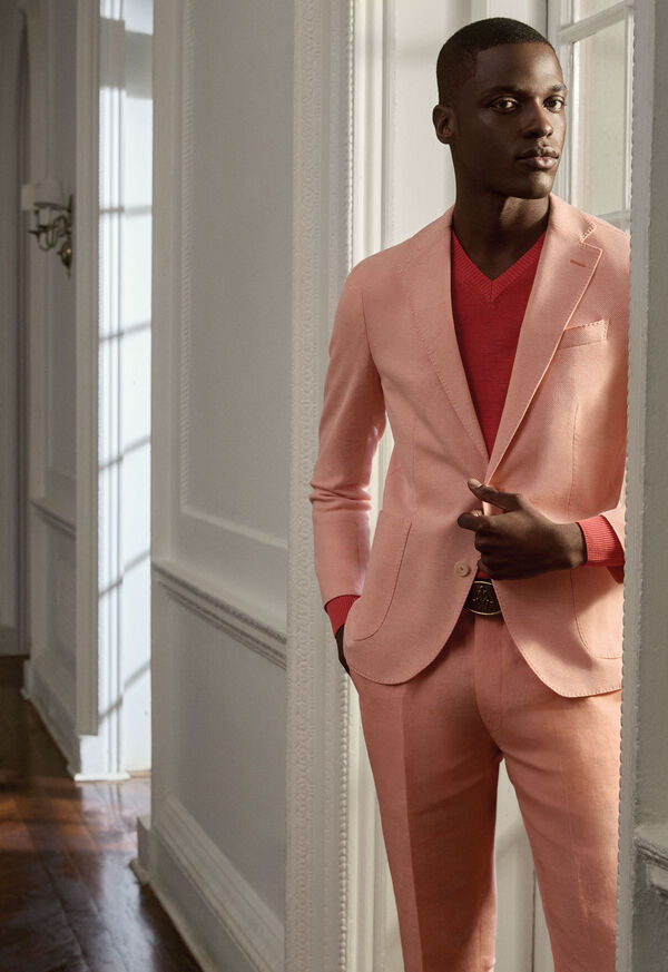 Paul Stuart Cotton Pique Jacket