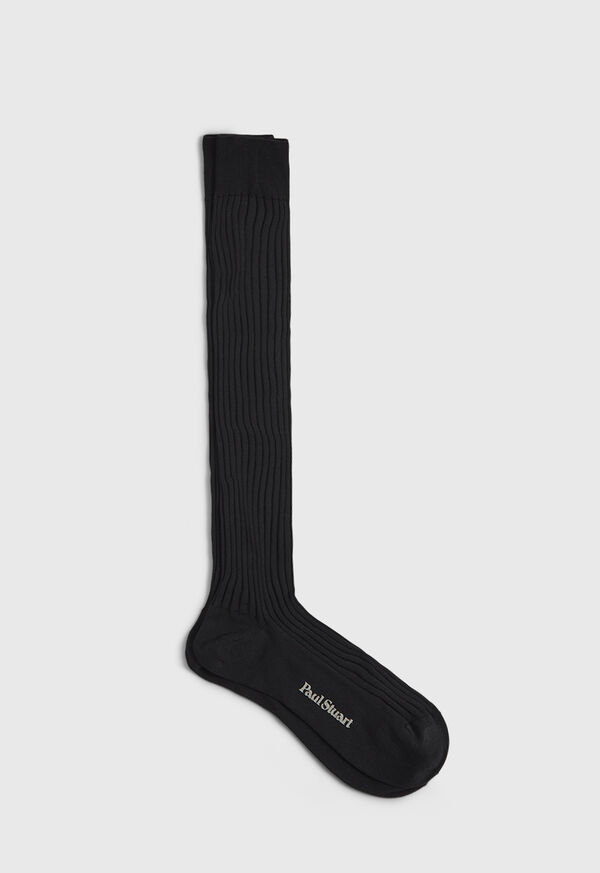 paul stuart Cotton Ribbed Sock