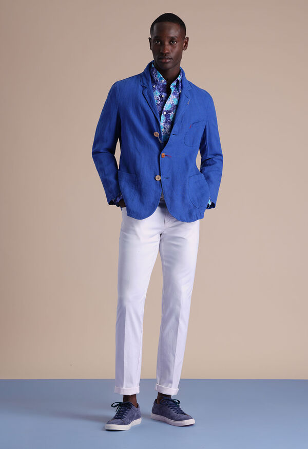 Paul Stuart Cotton & Silk Five Pocket Pant