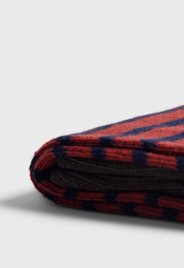 Paul Stuart Cotton Stiped Sock