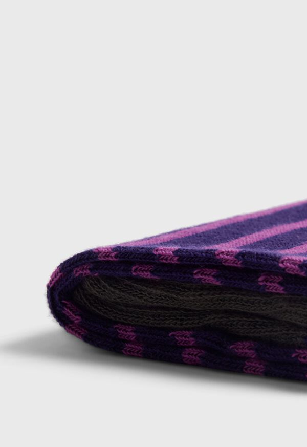 Paul Stuart Cotton Stiped Sock