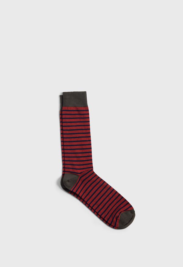 paul stuart Cotton Stiped Sock