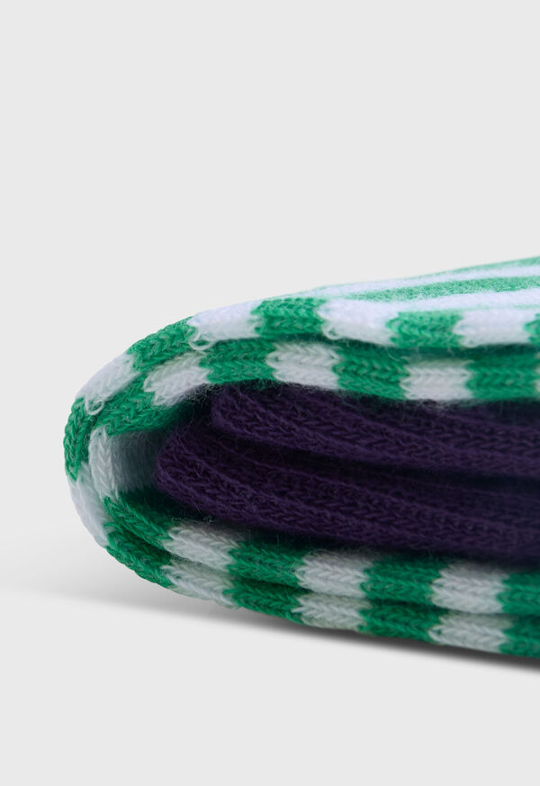 Paul Stuart Cotton Stripe Sock