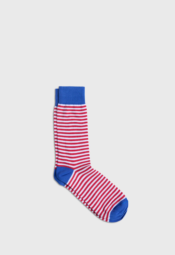 paul stuart Cotton Stripe Sock