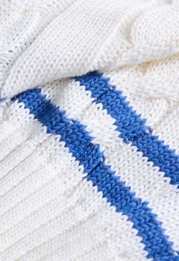 Paul Stuart Cotton Tennis Cardigan