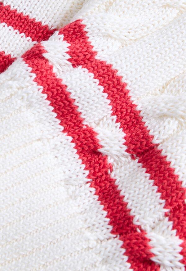 Paul Stuart Cotton Tennis Cardigan