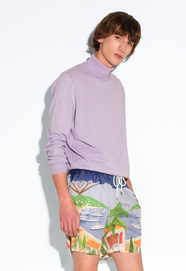 Paul Stuart Cotton Turtleneck Sweater