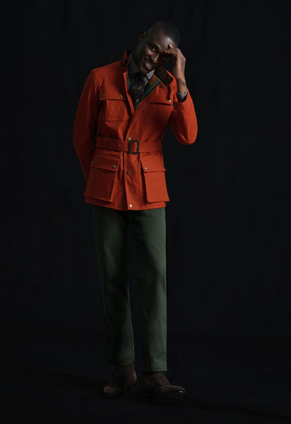 Paul Stuart Cotton Twill Five Pocket Trouser