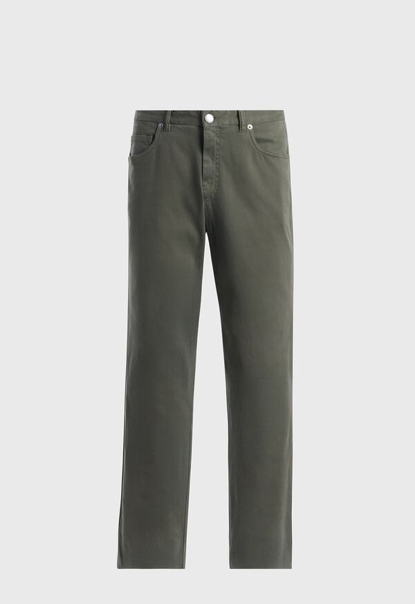 paul stuart Cotton Twill Five Pocket Trouser