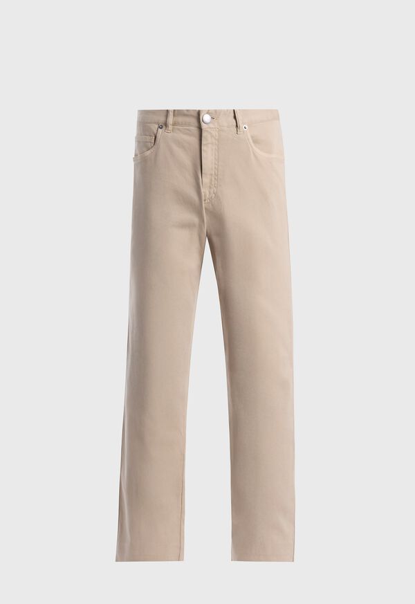 paul stuart Cotton Twill Five Pocket Trouser