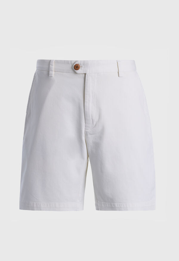 paul stuart Cotton Twill Logo Short