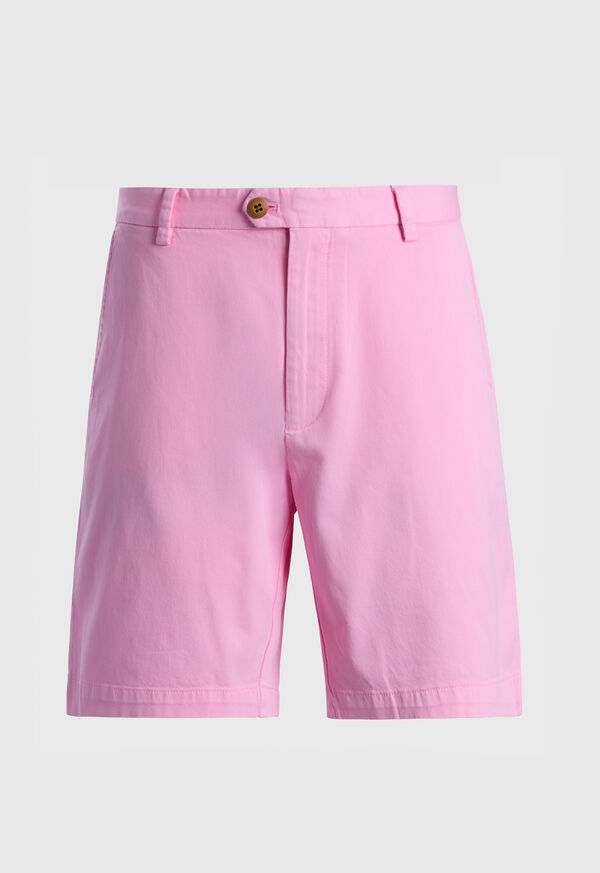 paul stuart Cotton Twill Logo Short