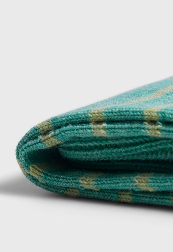 Paul Stuart Cotton Two-Tone Stripe Sock
