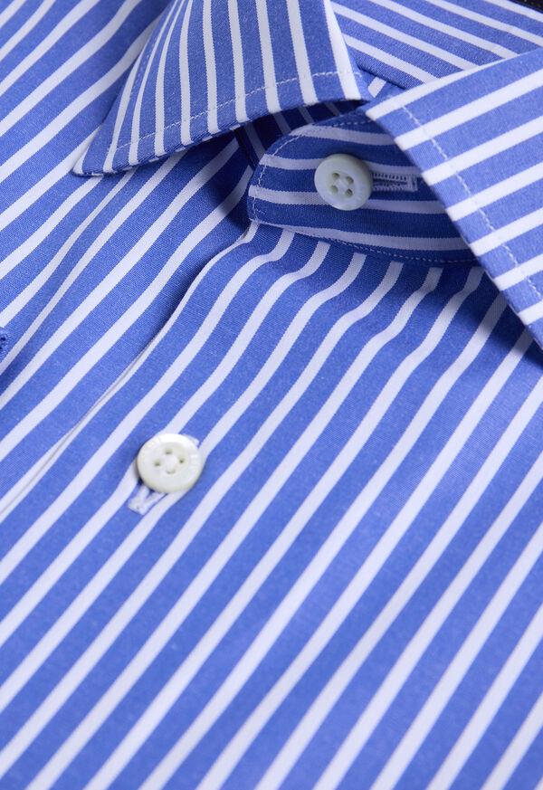 Paul Stuart Cotton Vertical Stripe Sport Shirt