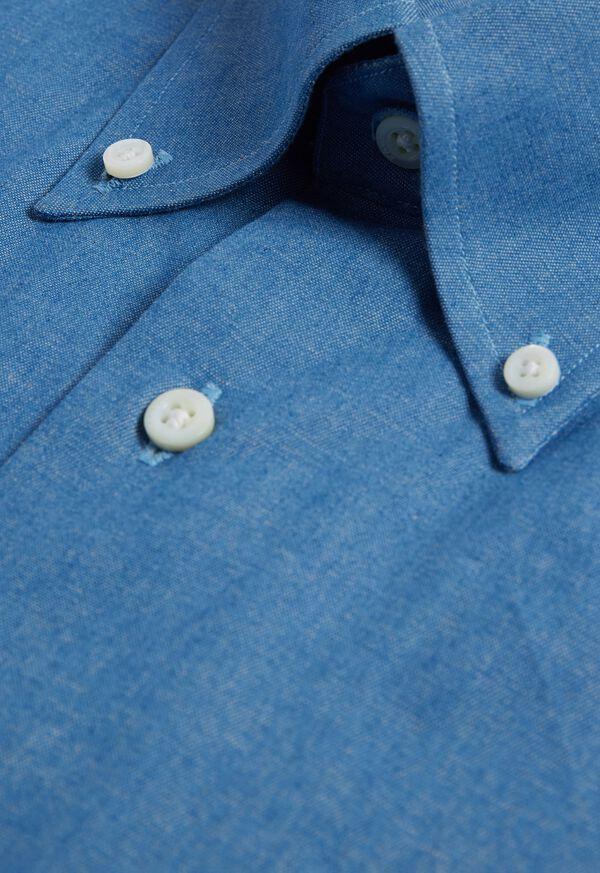 Paul Stuart Cotton Washed Denim Sport Shirt