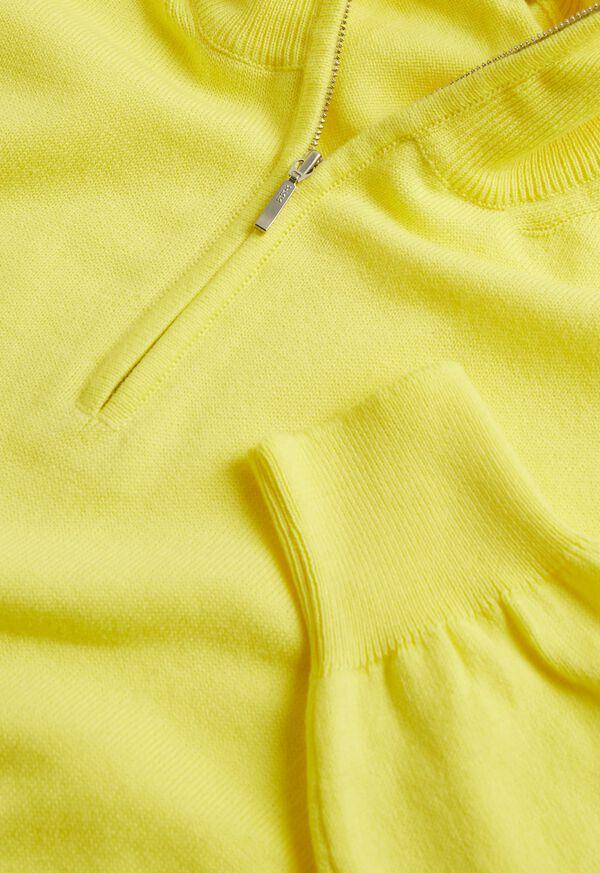 Paul Stuart Cotton Zipneck Pullover