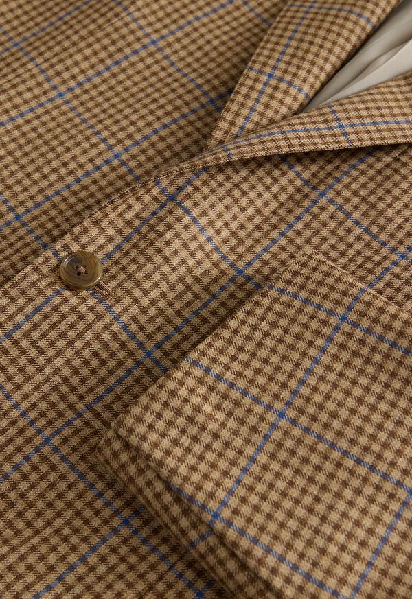 Paul Stuart Deco Plaid Wool Jacket
